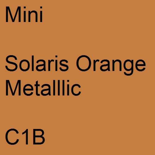 Mini, Solaris Orange Metalllic, C1B.